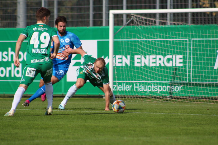 SK Rapid :: 2:1-Testspielsieg mit einem Comeback