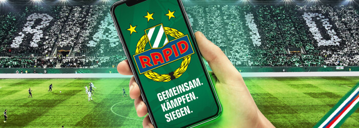 SK Rapid :: In einer Hand: Die Rapid APP