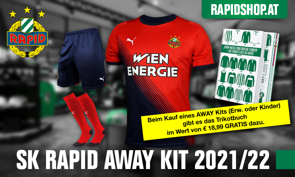 Sk Rapid Neue Auswarts Wasch Fur 2021 22