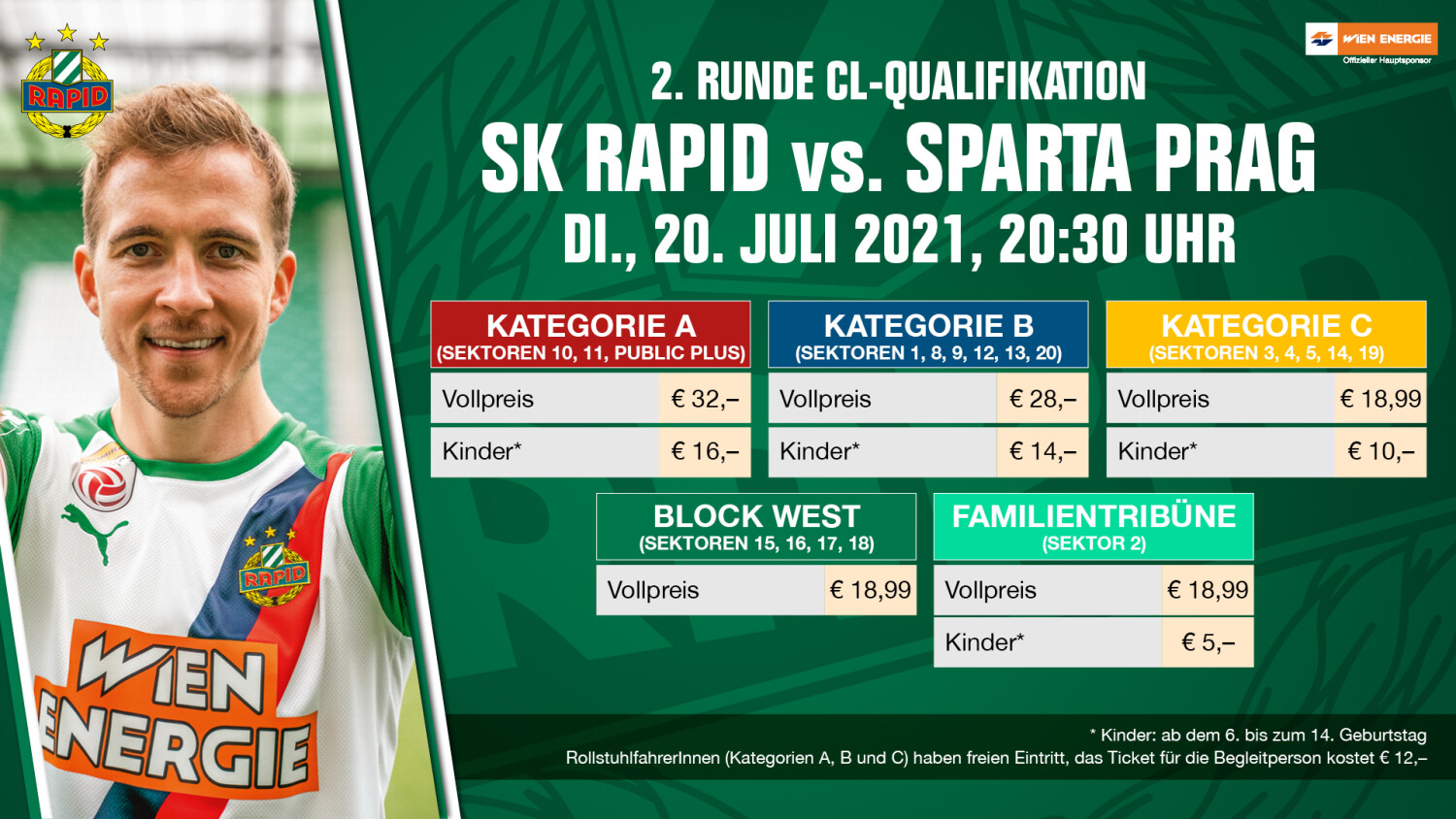 Sk Rapid Ticket Infos Sk Rapid Vs Sparta Praha