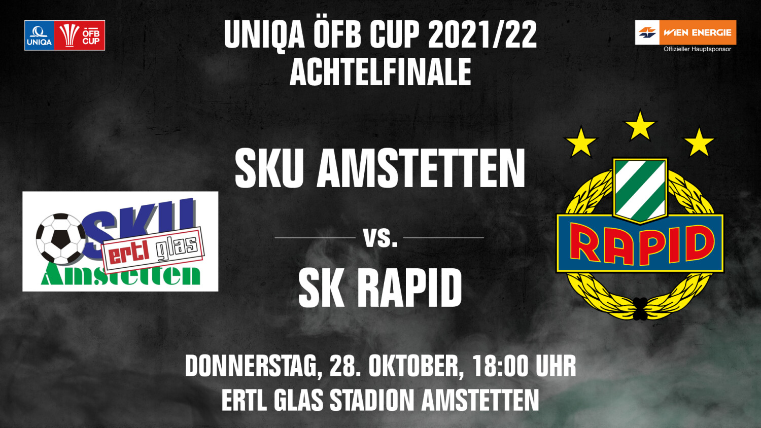 SK Rapid :: Cup-Achtelfinale - Gästesektor ausverkauft